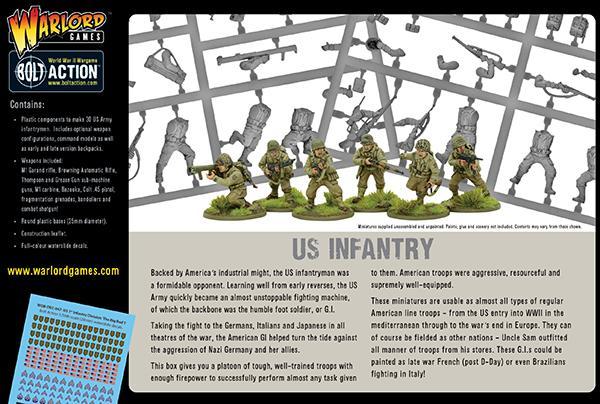 US Infantry WWII American GIs